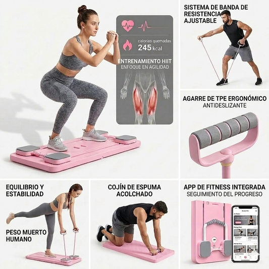 Tabla Pilates y Ejercicios Multifuncional
